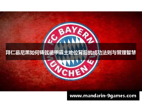 拜仁慕尼黑如何铸就德甲霸主地位背后的成功法则与管理智慧